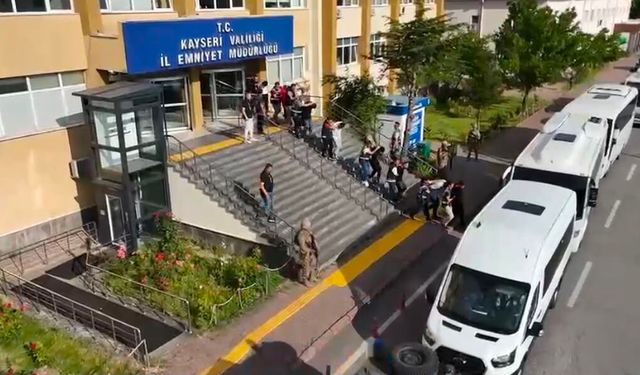 Kayseri Merkezli Modem Dolandırıcılığı Operasyonunda 31 Tutuklama