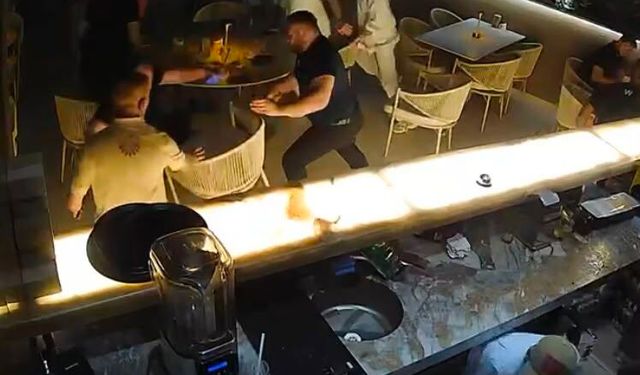 Alaaddin Çağlıköse’ye Bıçaklı Saldırı Anı Kamerada