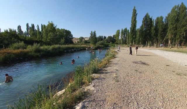 Sıcaktan Bunalanlar Bünyan’a Akın Etti