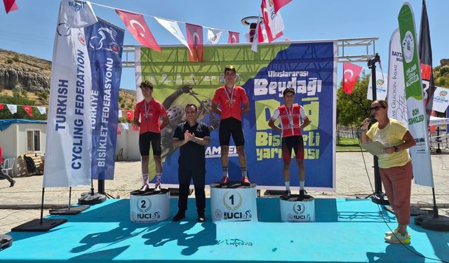 Genç Sporcu Metin Uğur’dan Dağ Bisikletinde Türkiye Birinciliği