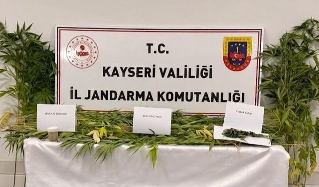 Kayseri’de Uyuşturucu Operasyonu: 2 Gözaltı