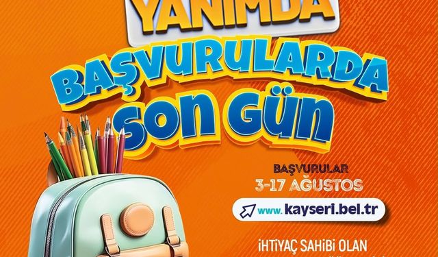 Kırtasiye ve Beslenme Desteği Başvurularında Son Gün