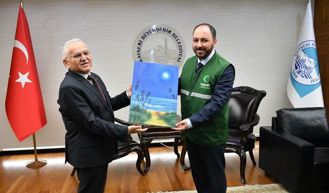 Kayseri Büyükşehir’den Yeşilay’a Destek