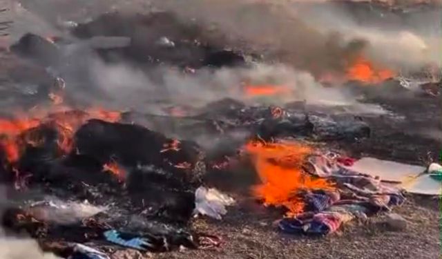 Bünyan’da Çöplük Yangınını İtfaiye Söndürdü