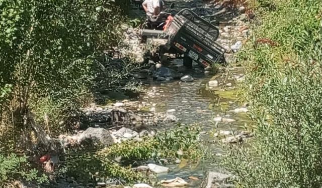 Üç Tekerlekli Motosiklet Kazasında Ağır Yaralanan Dede Kurtarılamadı
