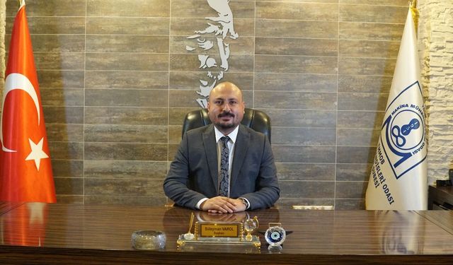 MMO Başkanı Süleyman Varol'dan Mevlid Kandili Mesajı