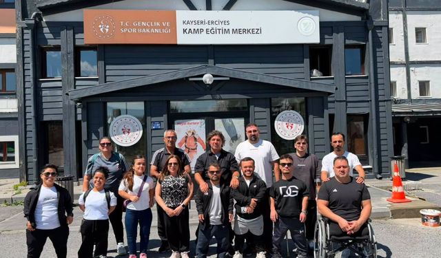 Paralimpik Halter Milli Takımı Kayseri’de Kamp Yapıyor