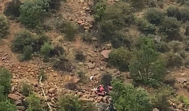 Kayseri'de Uçuruma Yuvarlanan Vincin Sürücüsü Hayatını Kaybetti
