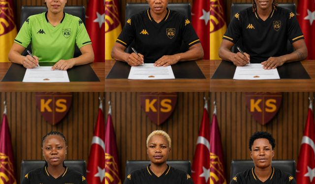 Kayseri Kadın FK 6 Transferi Daha Duyurdu