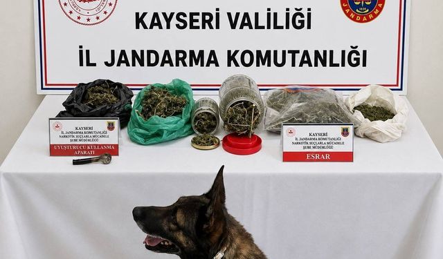 Yahyalı’da Uyuşturucu Operasyonu: 1,2 Kilo Kubar Esrar Ele Geçirildi