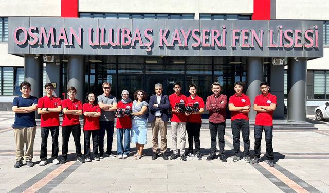 Kayseri’yi Temsil Eden Liseli Gençler Teknofest’te Türkiye 1’incisi Oldu
