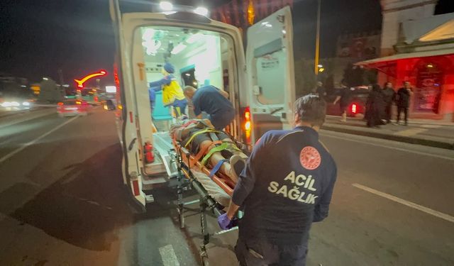 Motosiklet Otomobile Arkadan Çarptı: 1 Yaralı
