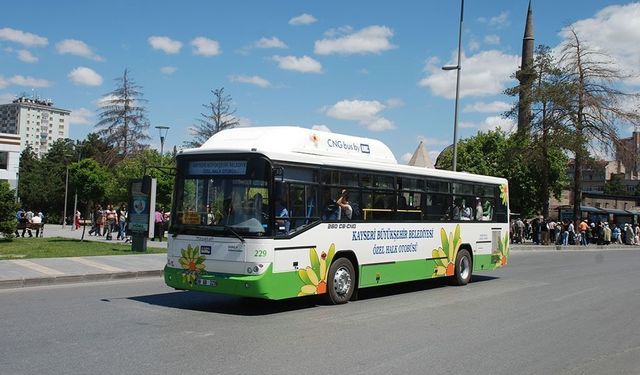 Kayseri’de Toplu Ulaşımda Güzergâh ve Sefer Saatleri Güncellendi