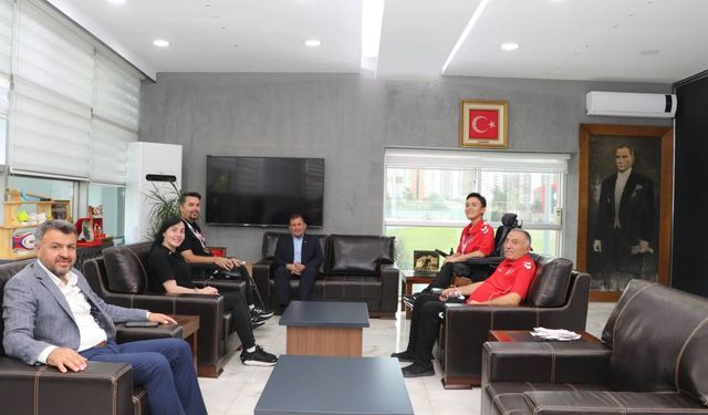 Başarılı Boccia Sporcularından İl Müdürü Kabakcı’ya Ziyaret
