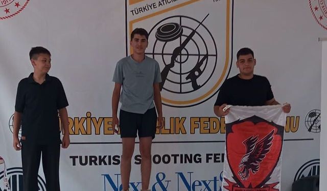 Kayserili Trap Sporcusundan Türkiye Şampiyonluğu