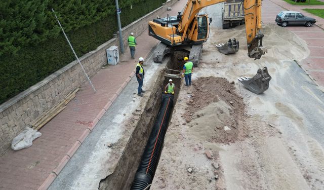 Kayseri’de Erkilet Bölgesine Güçlü Yağmur Suyu Hattı