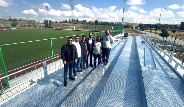 Bünyan Stadyumu’nda Tribün Çalışmaları Hızla İlerliyor