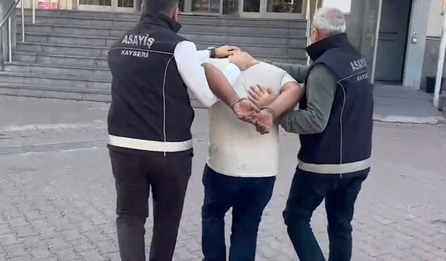 Kayseri’de 10 Yıl 11 Ay Hapisle Aranan Hükümlü Yakalandı