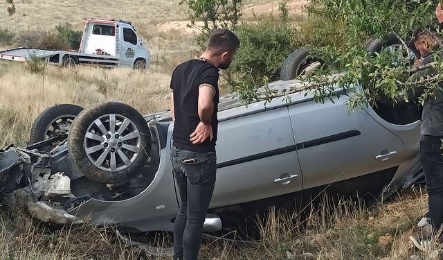 Yahyalı’da Otomobil Devrildi: 4 Yaralı
