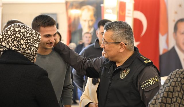 Emniyet Müdürü Ergen Şehit Aileleriyle Bir Araya Geldi