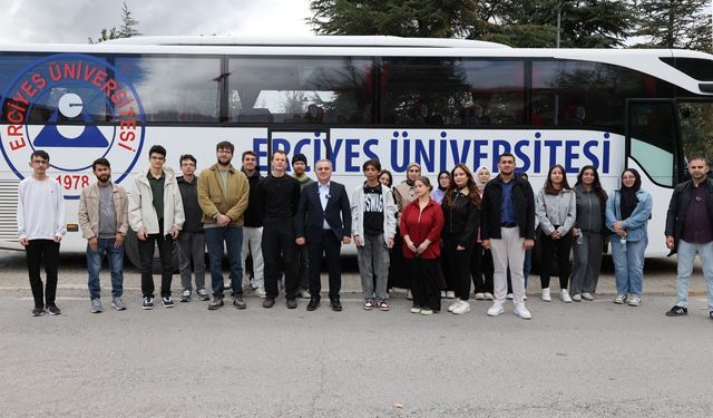 ERÜ’den Öğrencilerine Kayseri Kültür Yolu Turu