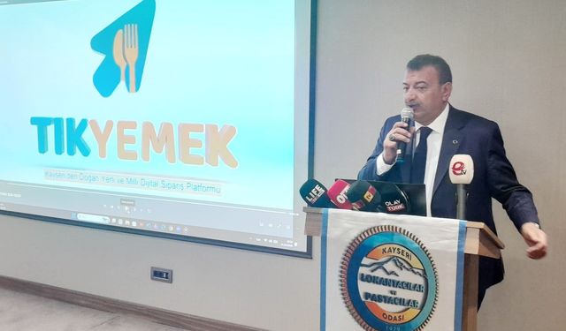 Kayseri Modeli ‘Tık Yemek’ 27 İl Oda Başkanlarına Tanıtıldı