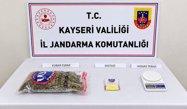 Kayseri’de Uyuşturucu Operasyonu: 3 Gözaltı