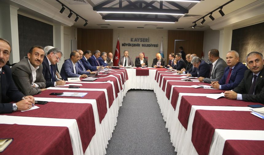 BÜYÜKKILIÇ’TAN “DOĞAL GAZ” TOPLANTISI
