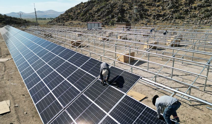 KASKİ'den 18 Milyon 944 Bin Tl'lik GES Yatırımı