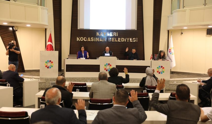 Kocasinan’da Ekim Ayı Meclis Toplantısı Yapıldı