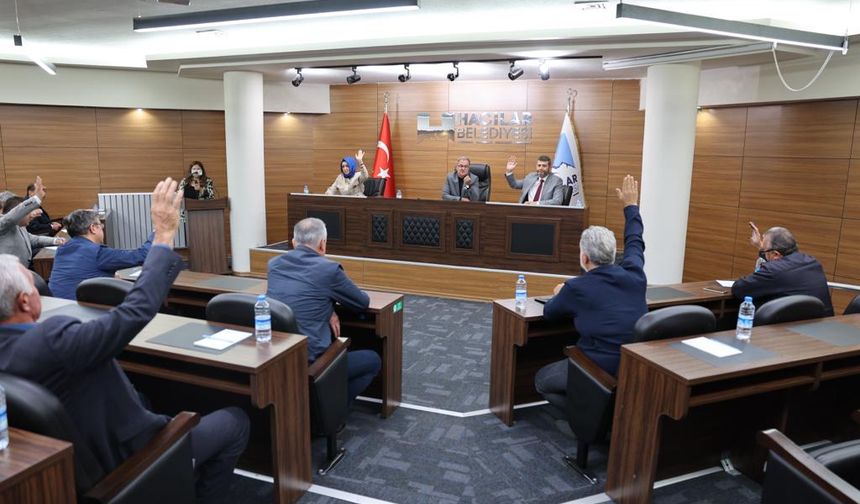 Hacılar Belediye Meclisi Ekim Ayı Toplantısı Yaptı