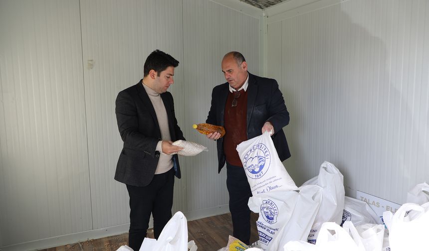 Talas ’ta Üretildi, Elbistan’da Dağıtıldı