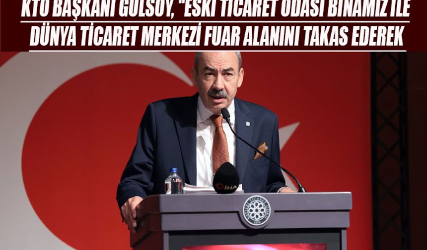 Fuar Alanını takas ederek değişime gideceğiz