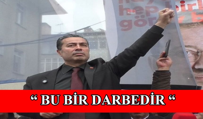 CHP İl Başkanı Keskin: “Milletin yerine karar vermek bir darbedir”