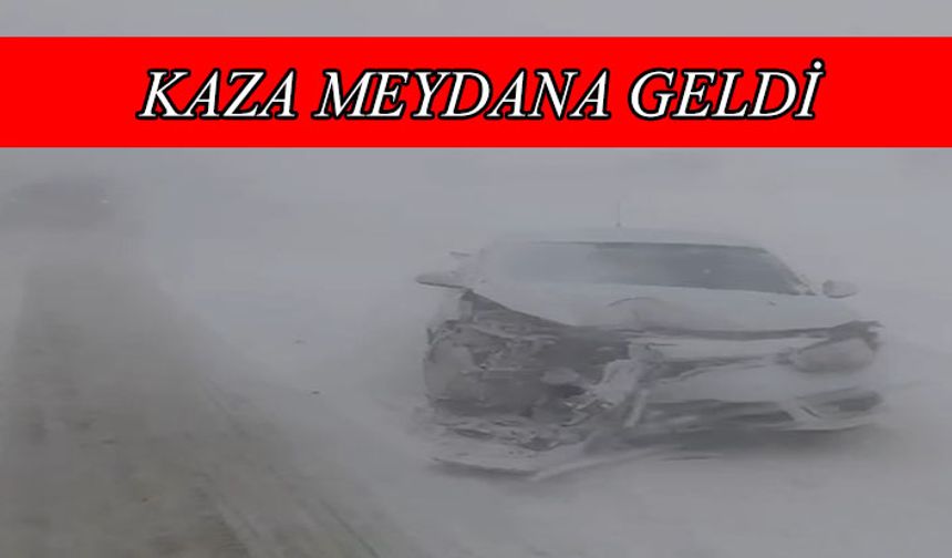 Kırşehir - Kayseri arası yoğun tipi nedeniyle ulaşım aksadı