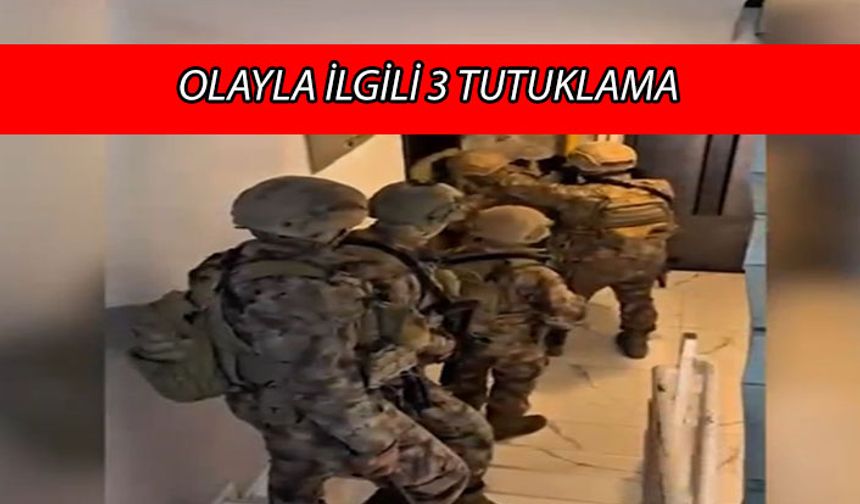 Gasp, silahlı tehdit ve ikamet kurşunlama olayında 3 tutuklama