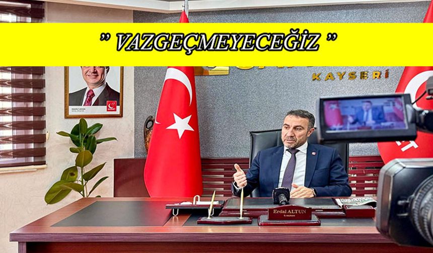 SP’li Altun, “İşçi haklarını savunanların sesi kısılsa da bu mücadele devam edecek”