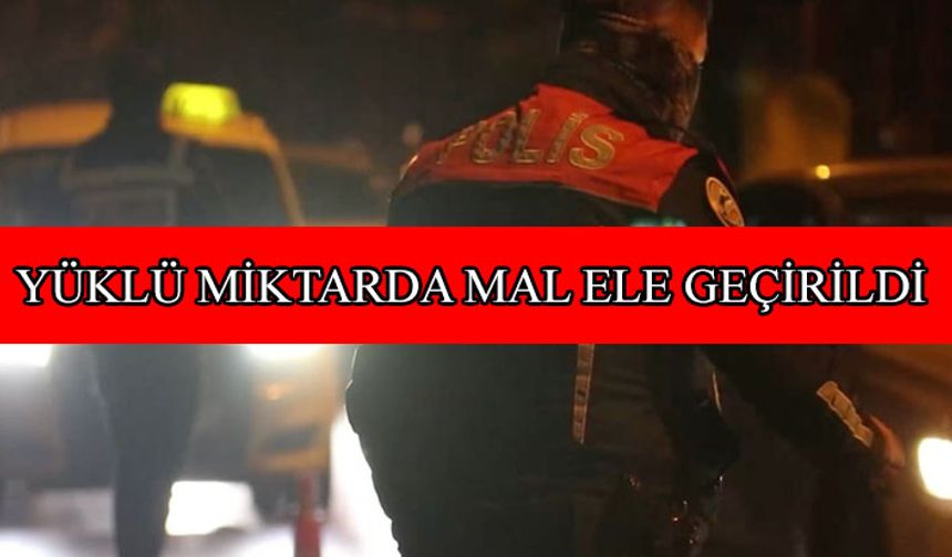 1 haftada 346 aranan şahıs yakalandı, yüklü miktarda çalıntı mal ele geçirildi