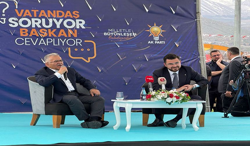 Vatandaş sordu Başkan cevapladı