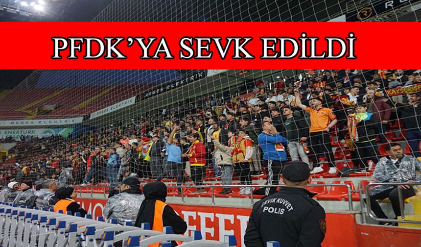 Kayserispor 'a ceza