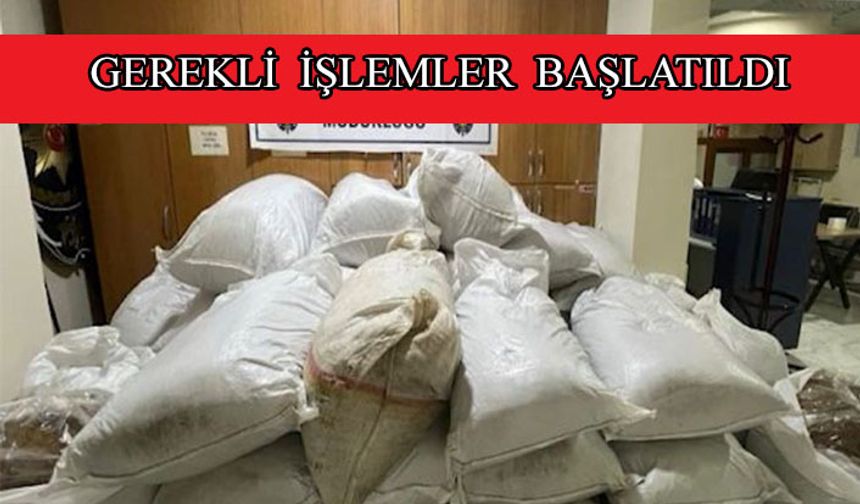 1 ton 102 kilogram kaçak tütünün piyasaya sürülmesi engellendi