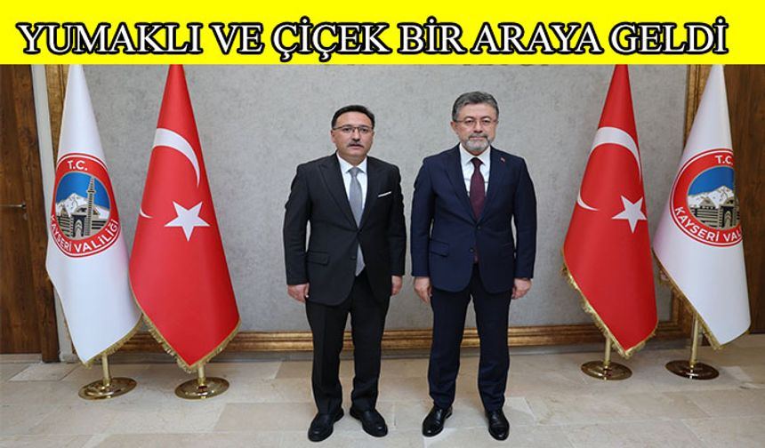 Tarım ve Orman Bakanı Yumaklı Kayseri’de