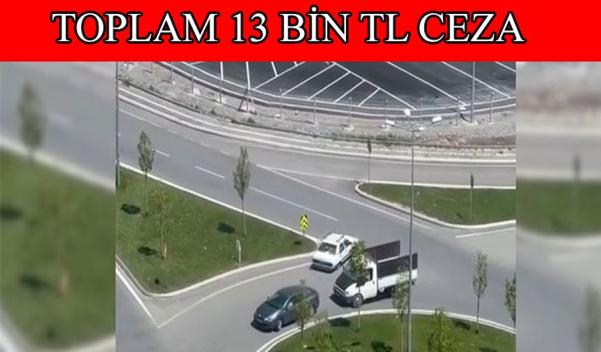 Kuralları ihlal eden sürücülere ağır ceza