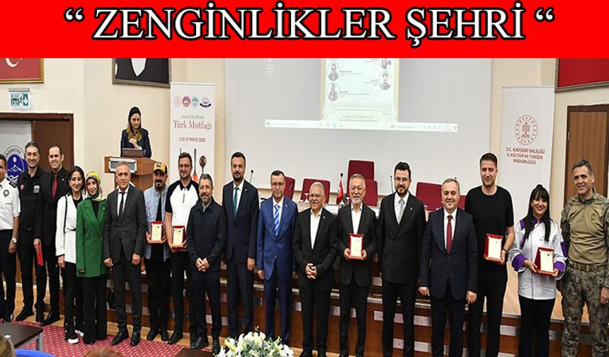 Asırlık Tariflerle Türk Mutfağı Programı düzenlendi