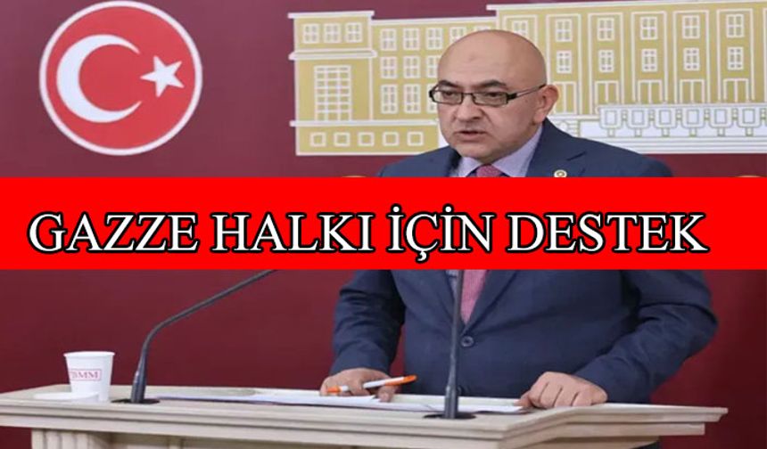 Cıngı; “Avrupa Birliği Ülkerinden Gazze için’de aynı vicdanı bekliyoruz”