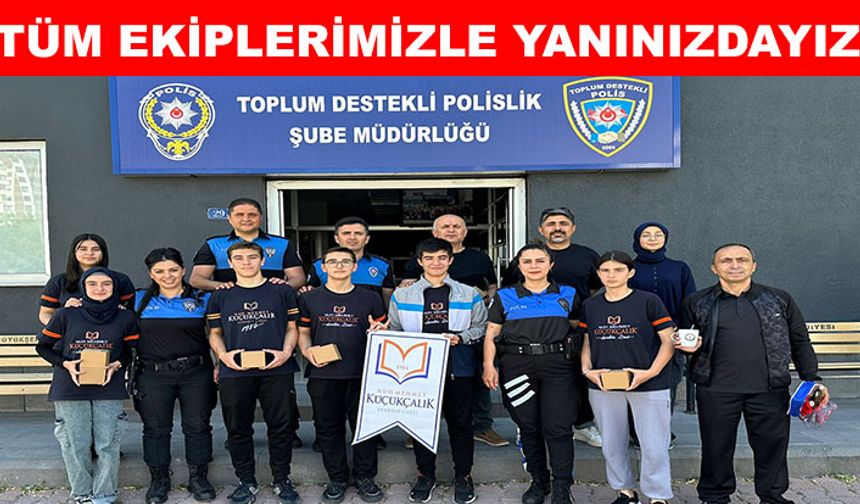 Polislik Şubesi, Gençlik Haftasında Liseli öğrencileri misafir etti