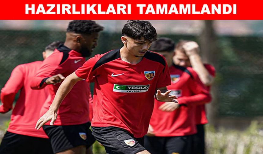 Kayserispor’da Samsunspor maçı