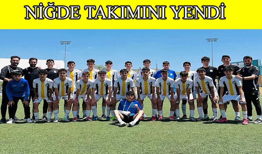 U15 takımı 2’inci Tura yükseldi