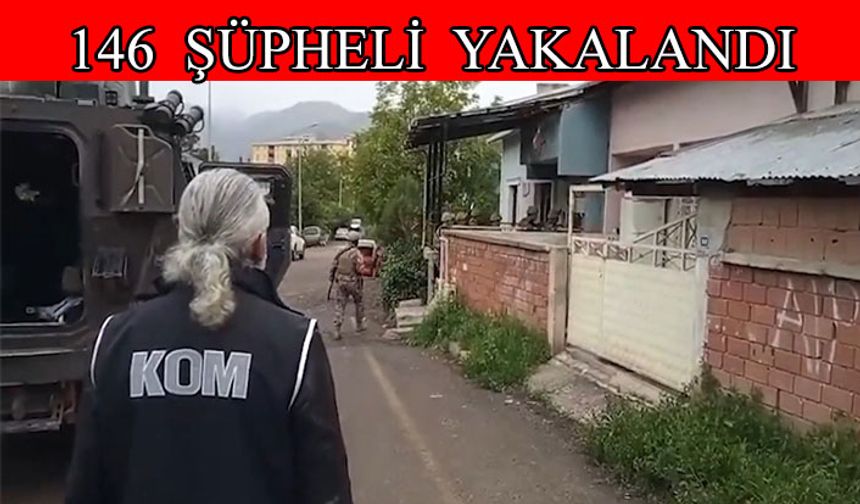 Kayseri dahil 49 ilde tefeci ve dolandırıcılara operasyon
