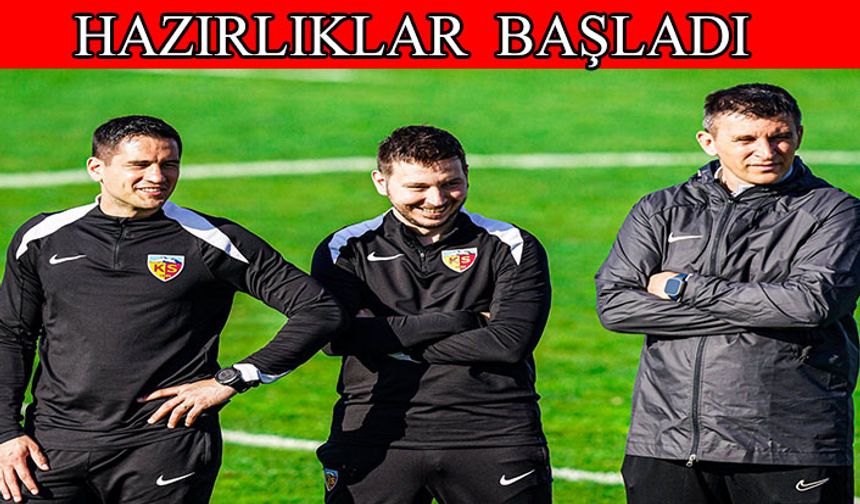 Kayserispor’da Galatasaray maçı